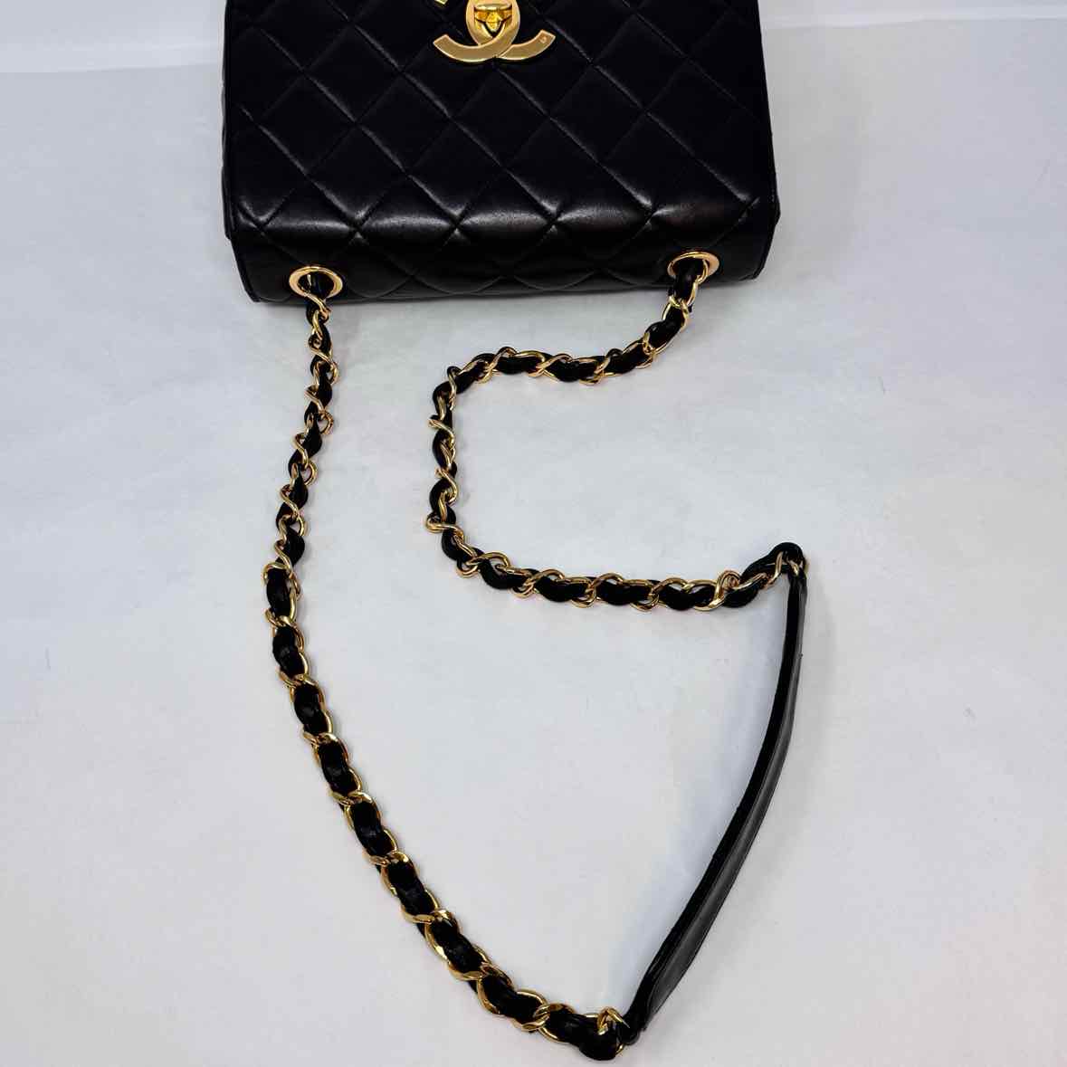 Chanel Vintage Jumbo Square Flap Shoulder Bag