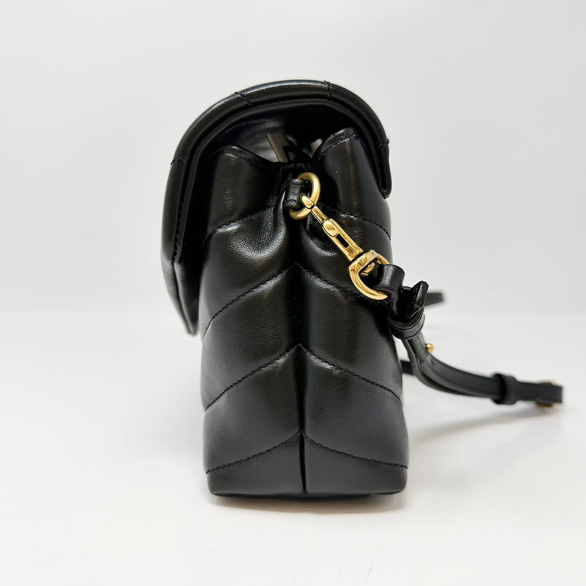 Saint Laurent Quilted LouLou Crossbody Bag
