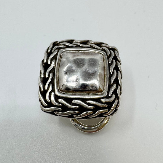 John Hardy Palu Sterling Classic Chain Clip-on Earrings