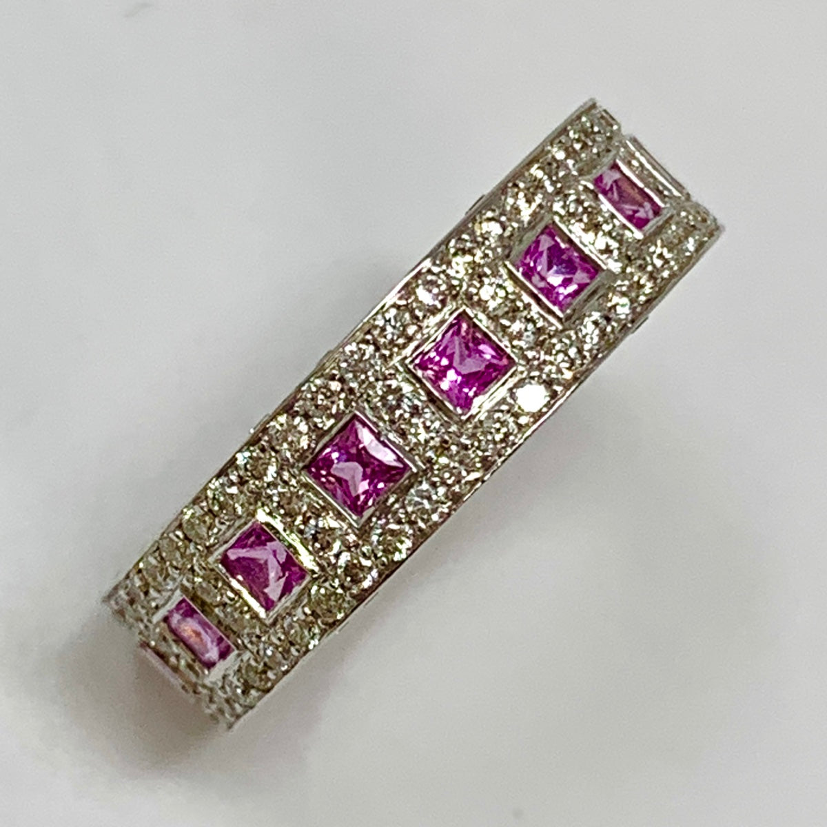 Bez Ambar Diamond and Sapphire Ring