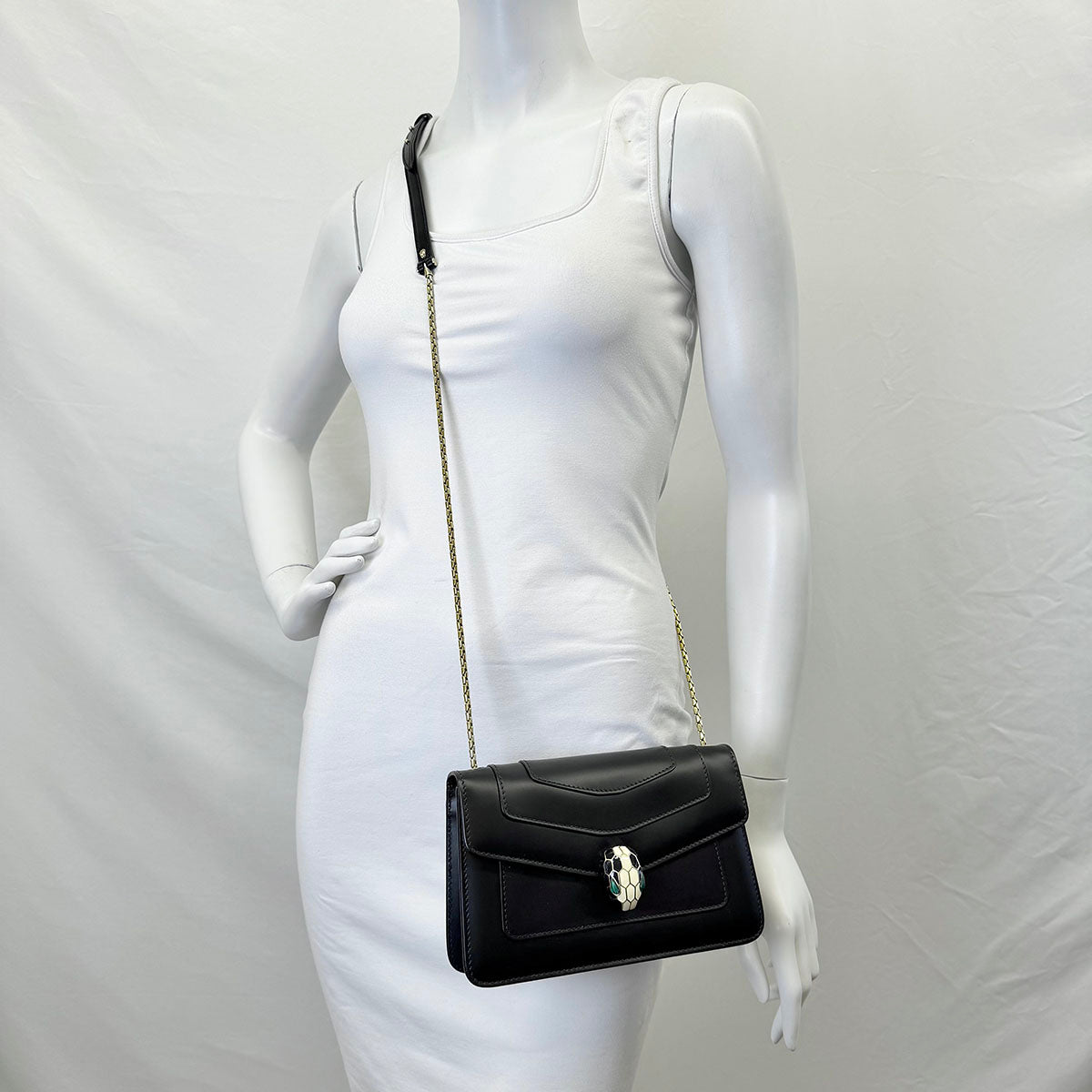 Bulgari Forever East West Flap Bag