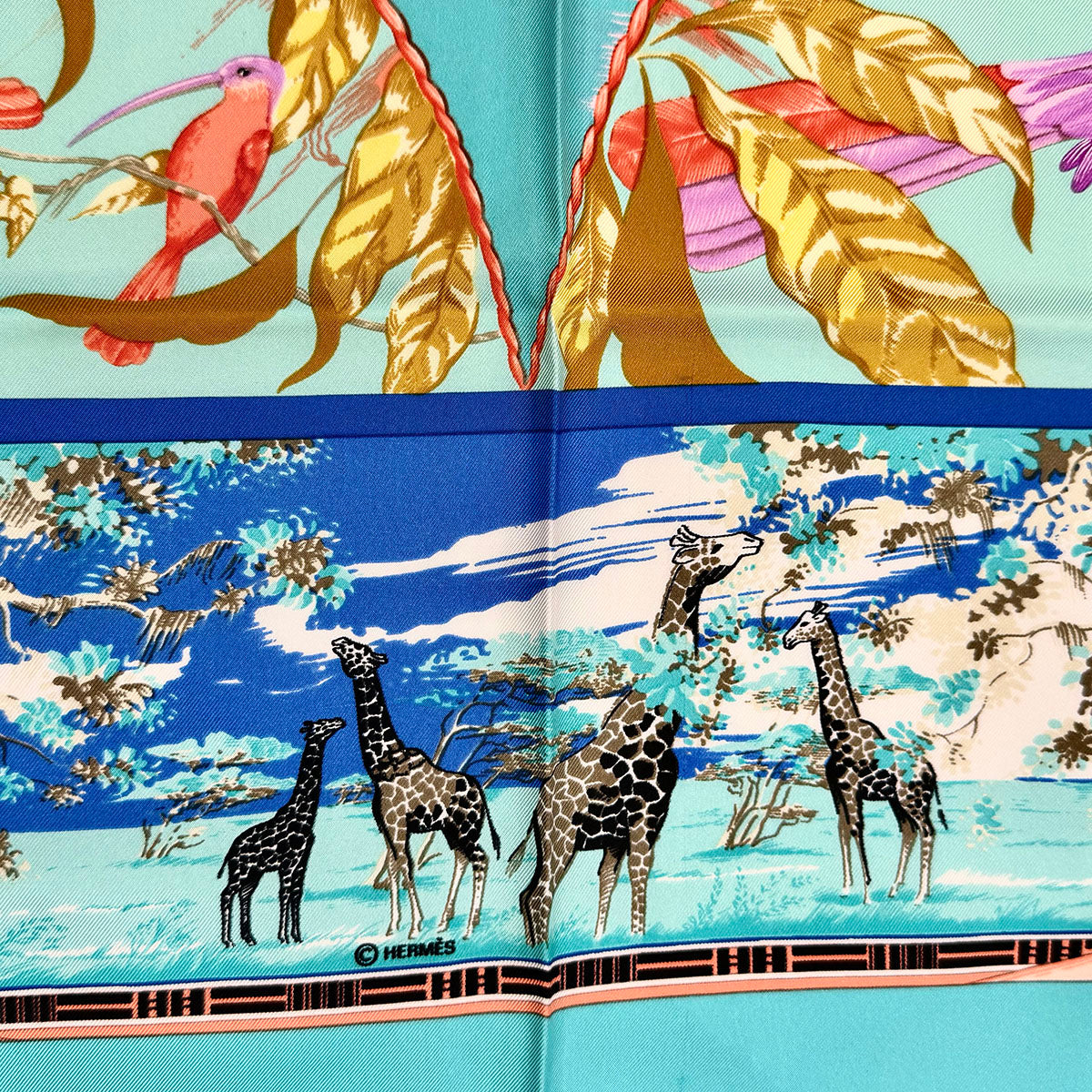 Hermes "Tropiques" Scarf