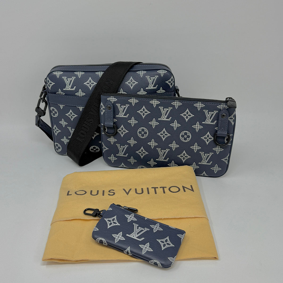 Louis Vuitton Trio Messenger Monogram Shadow Crossbody