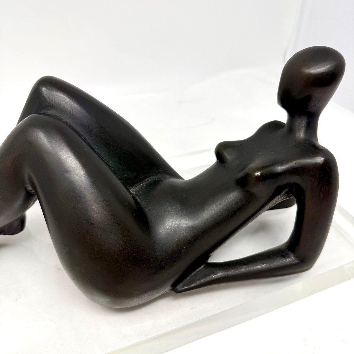 "Reclining Nude on Lucite Base" signed and numbered 6/25