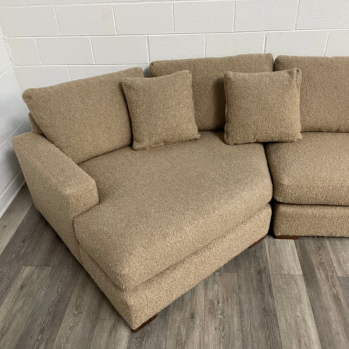 Room & Board  Angled Sectional Sofa