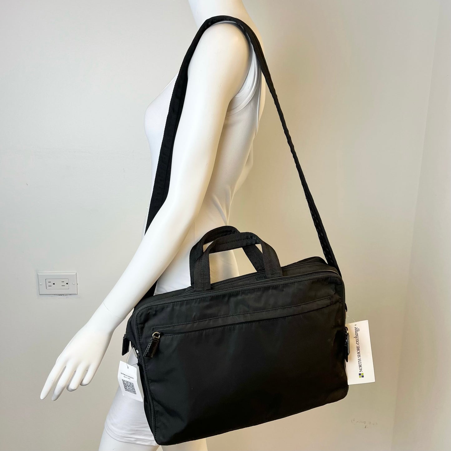Prada Tessuto Briefcase