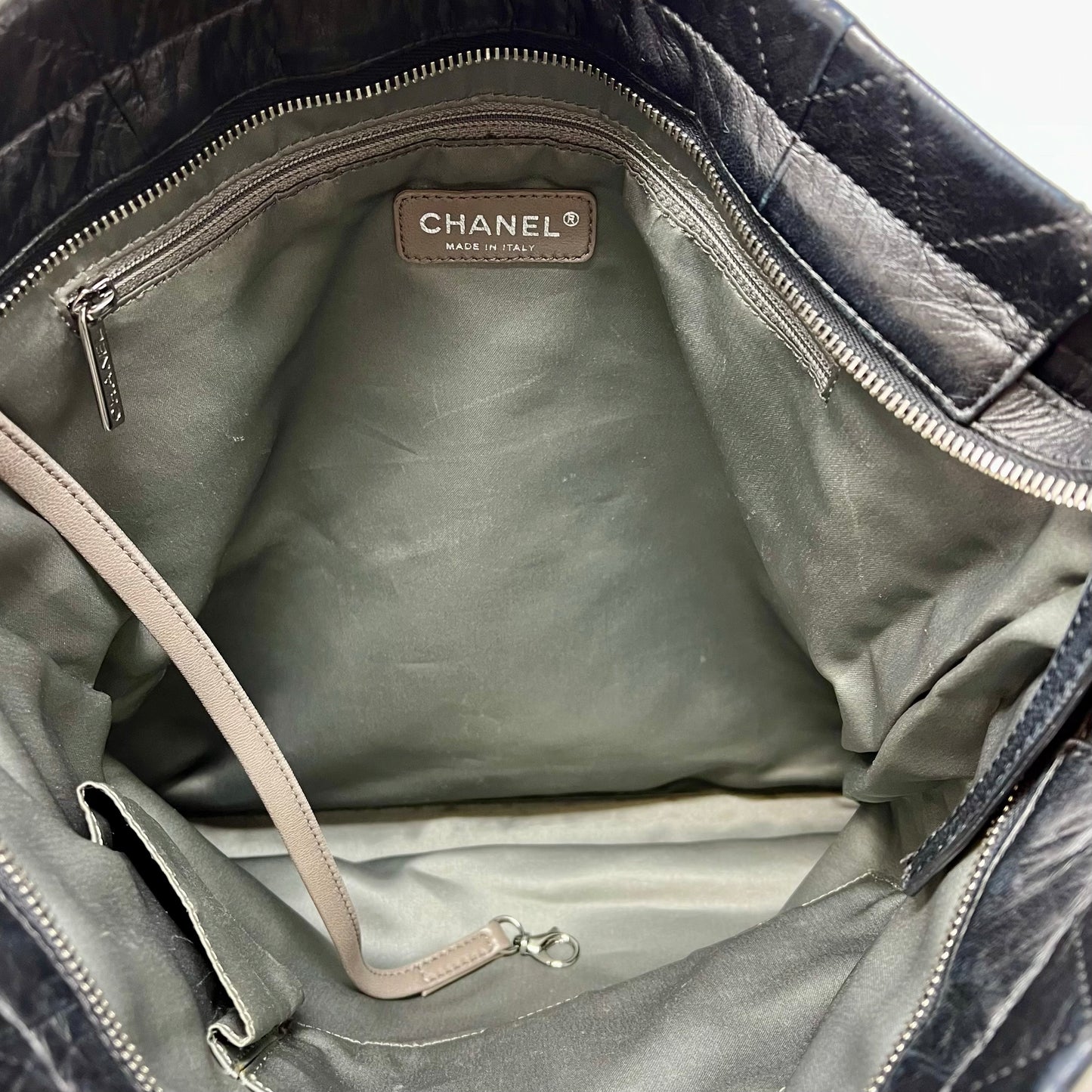 Chanel Quilted Sharpei Tote