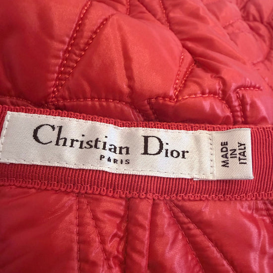 Christian Dior Runway Asymmetrical Quilted Skirt