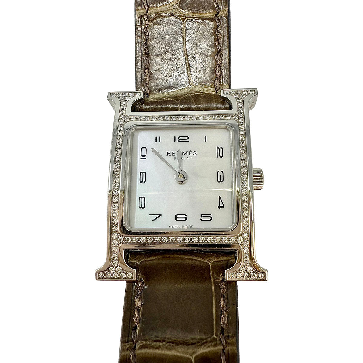 Hermes Heure H Diamond Watch