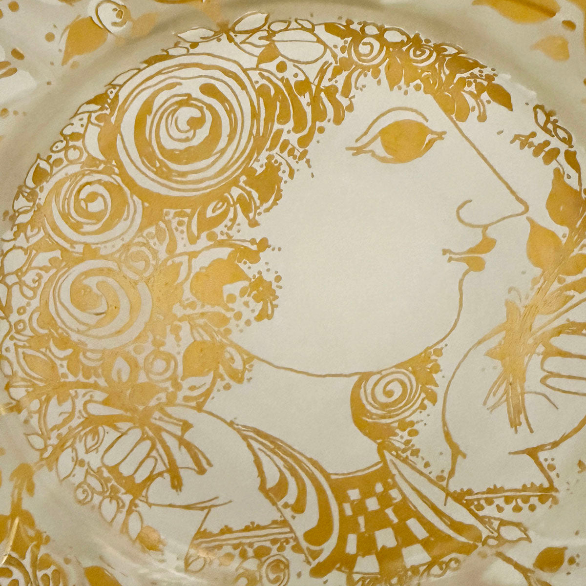 Rosenthal Jahresteller 1976 Limited Edition Large Bowl Bjorn Wiinblad