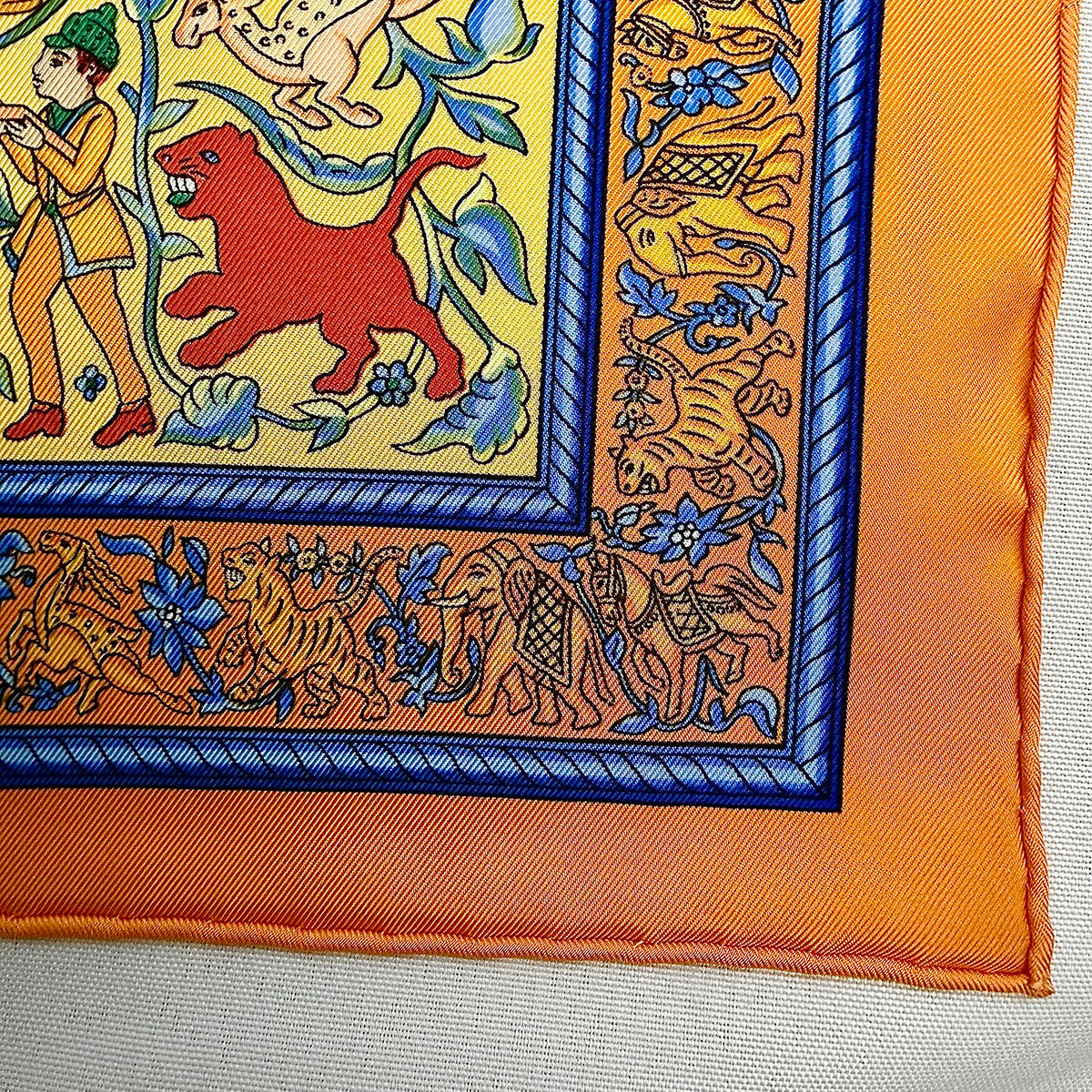 Hermes "Chasse en Inde" Scarf