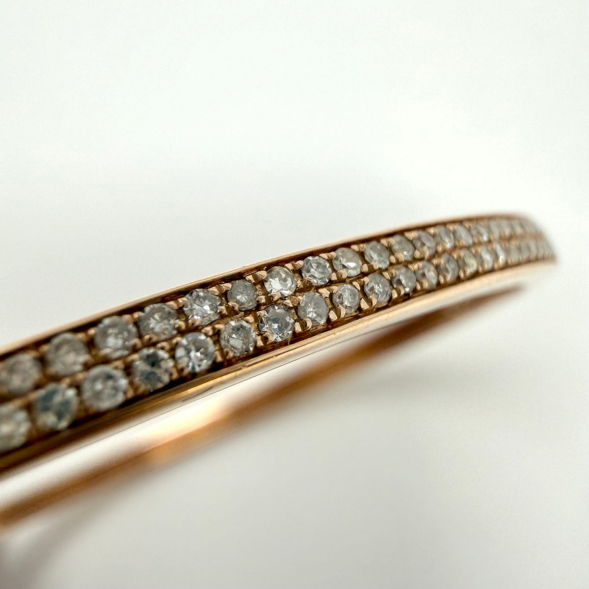 EFFY 14K Rose Gold Hinged Diamond Bracelet