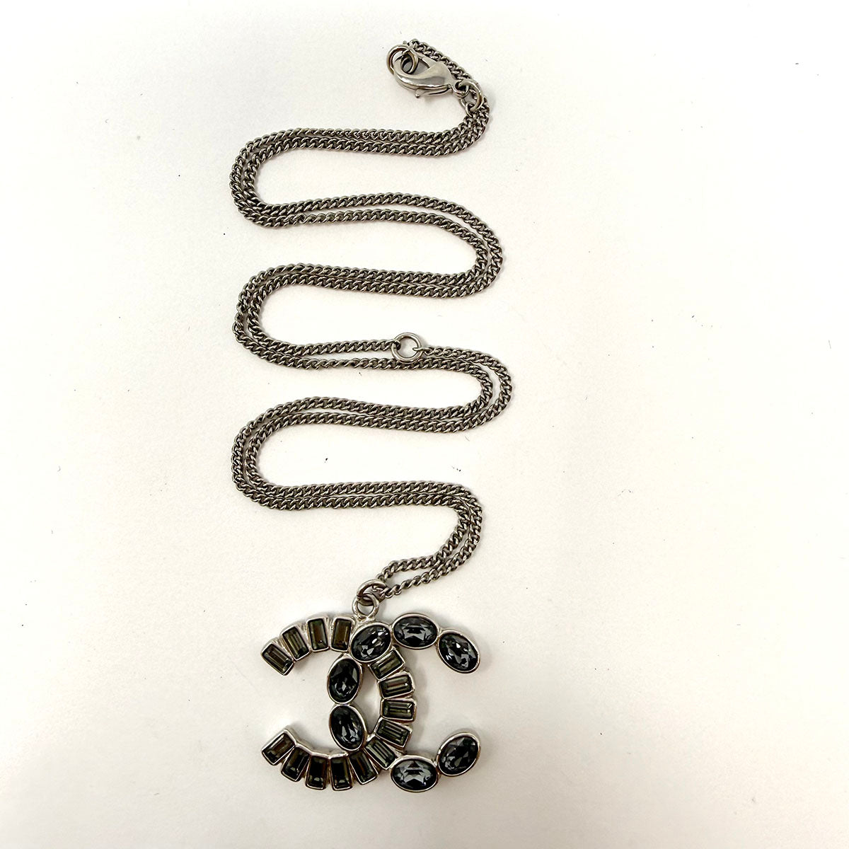 Chanel Necklace with Interlocking CC Pendant