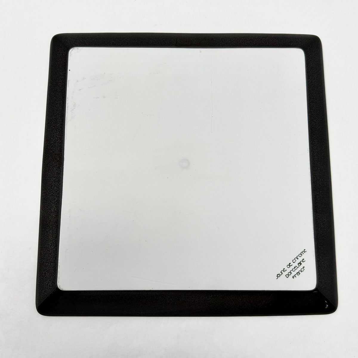 10 PC Spangled Black Salad Plates
