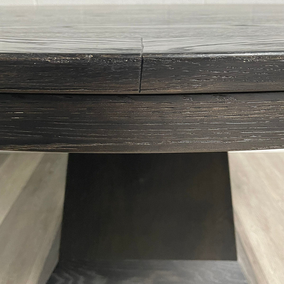 Arhaus Round Black Dining Table