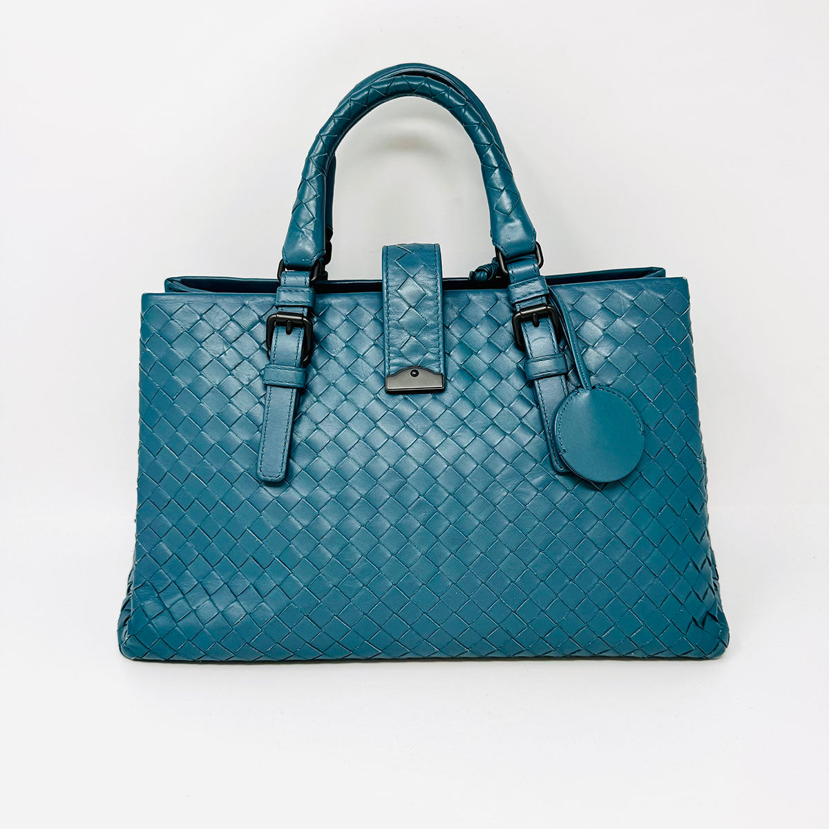 Bottega Veneta Intrecciato Roma Satchel
