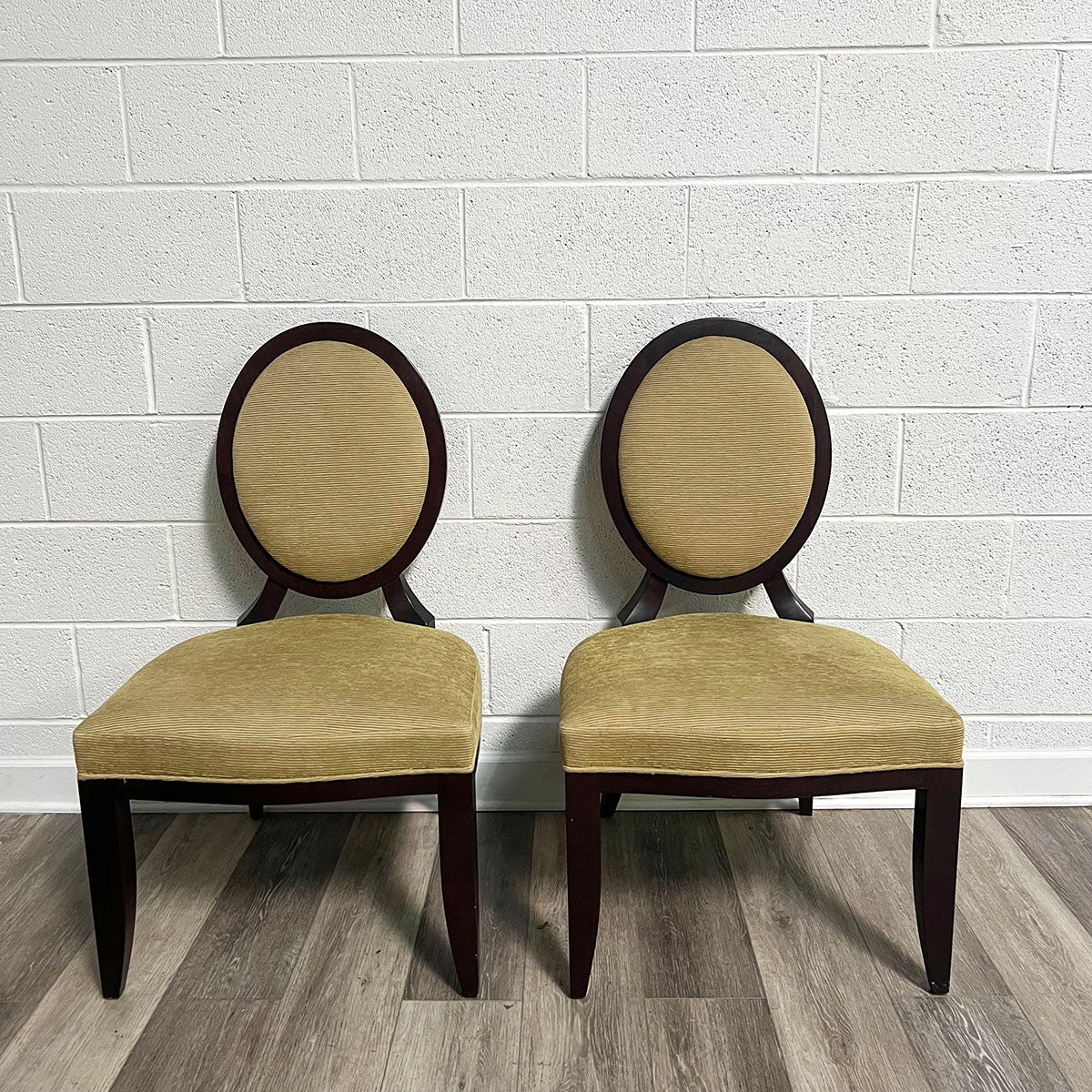 Pair Of Barbara Barry Upholstered Chairs