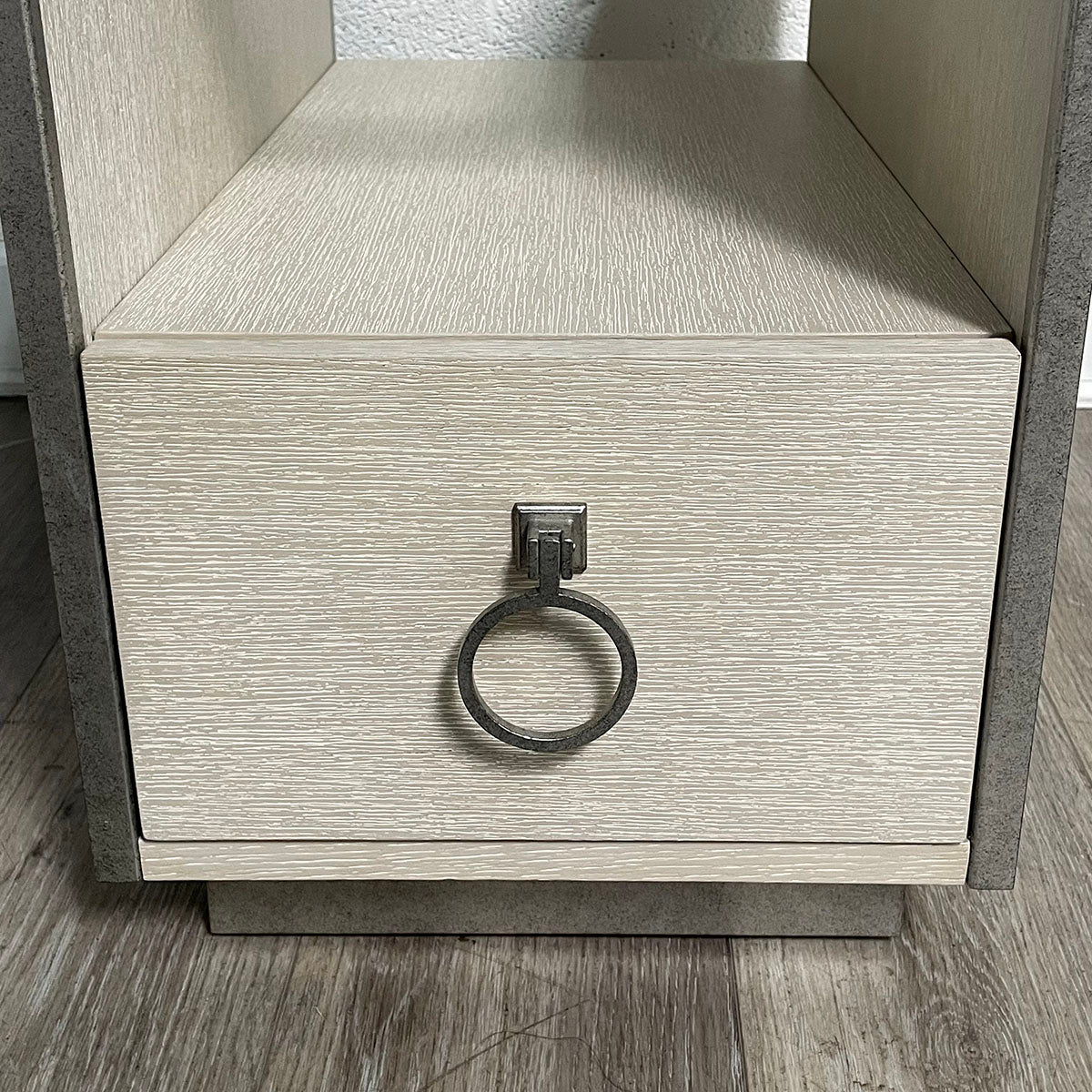 Pair of Glass-Top  End Tables