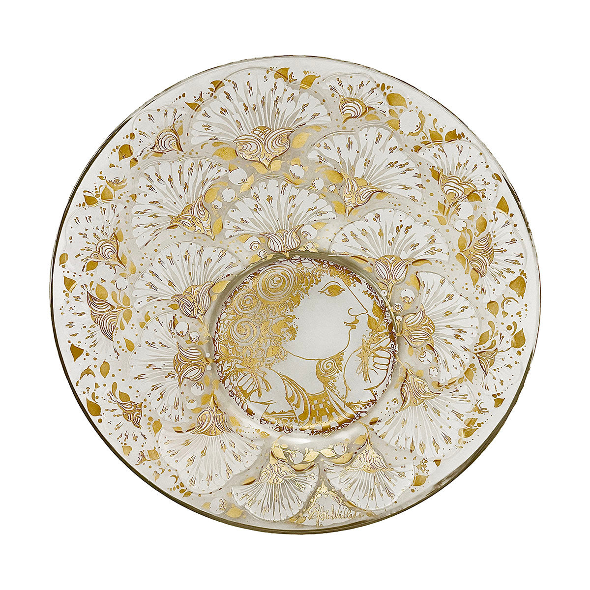 Rosenthal Jahresteller 1976 Limited Edition Large Bowl Bjorn Wiinblad