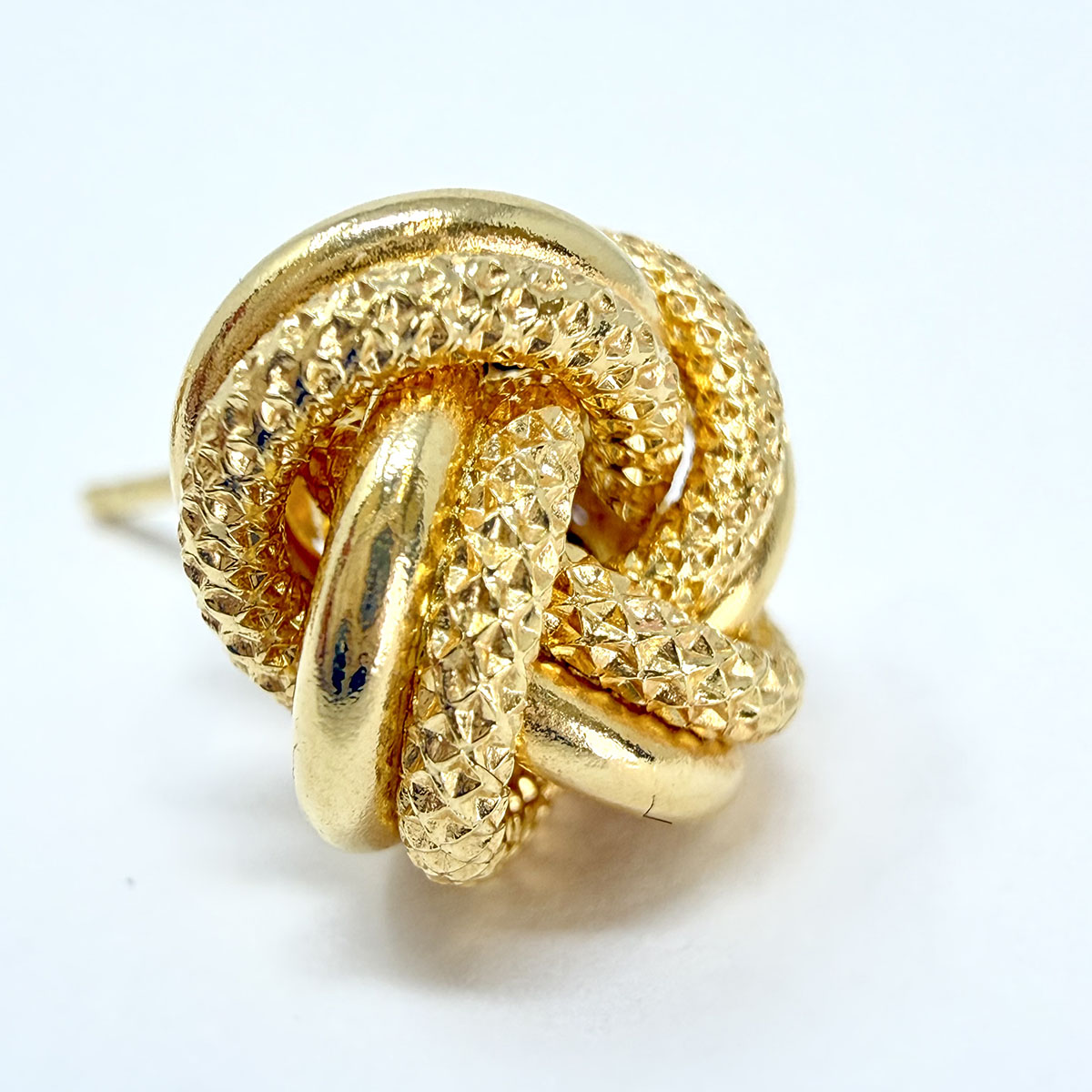 18K Gold Love Knot Earrings