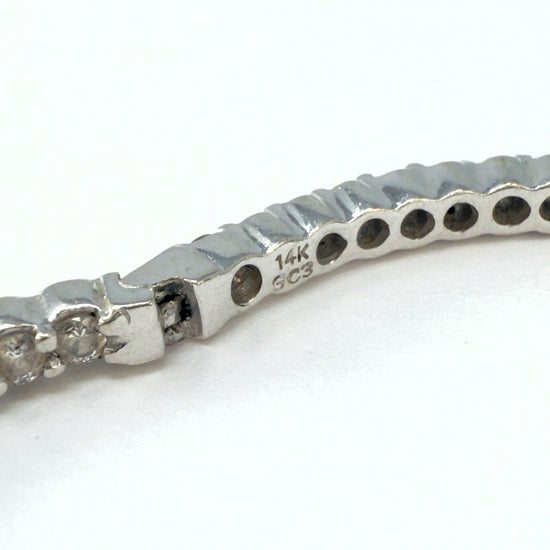 Diamond Hoop Earrings