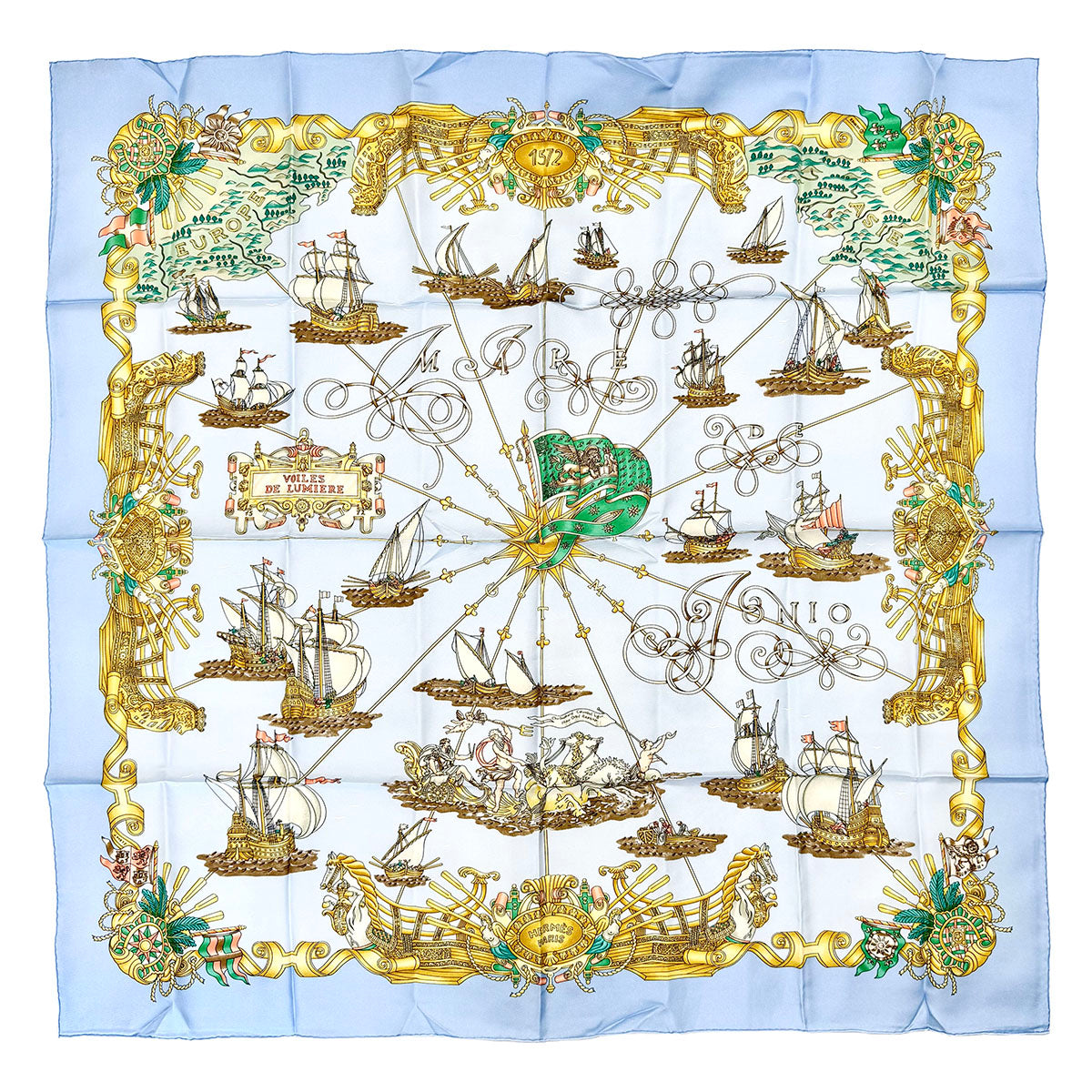 Hermes "Voiles de Lumiere" Scarf