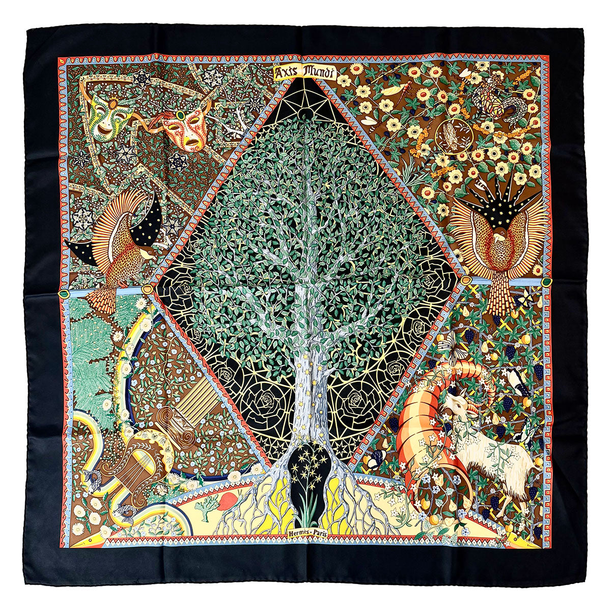 Hermes "Axis Mundi"Scarf