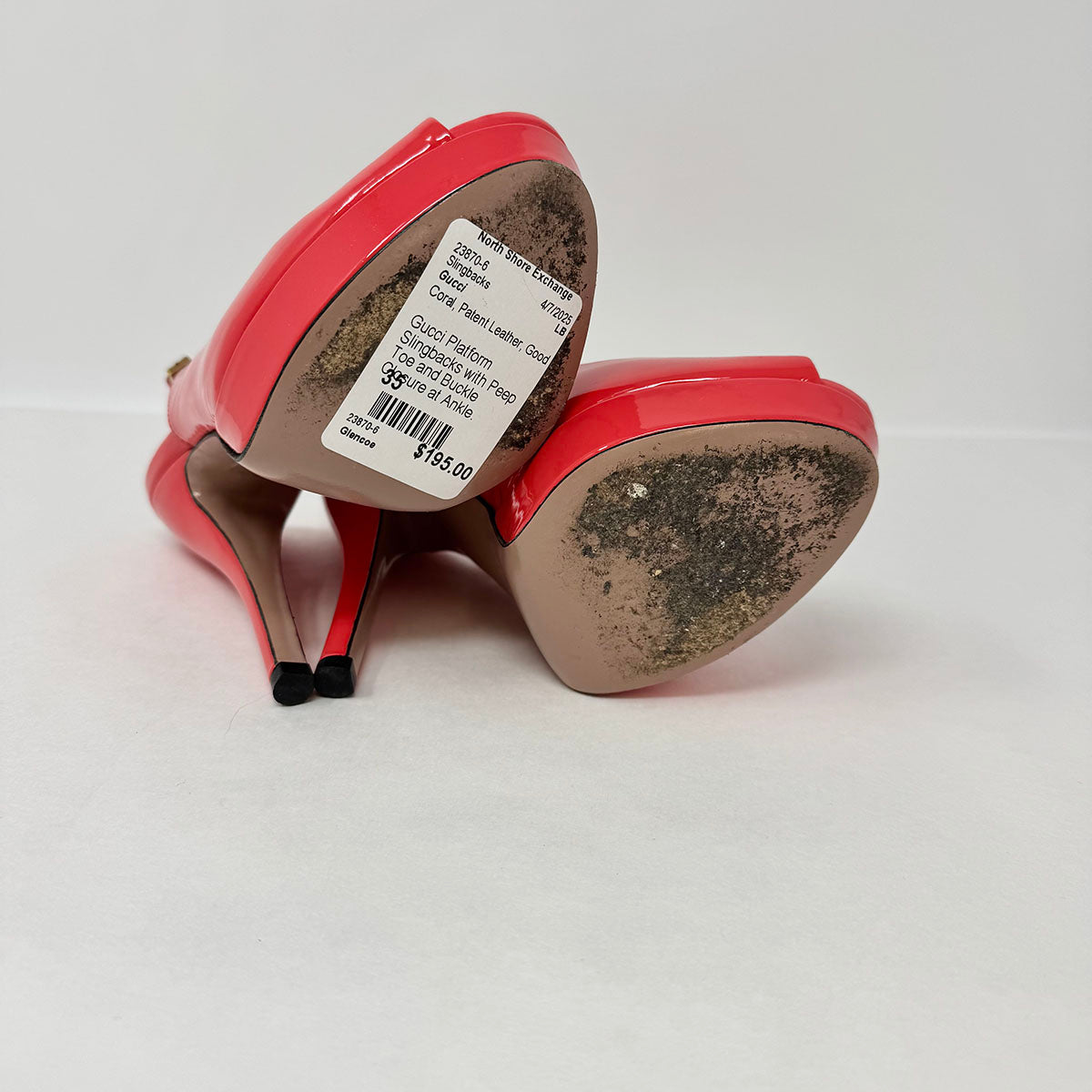 Gucci Platform Slingbacks