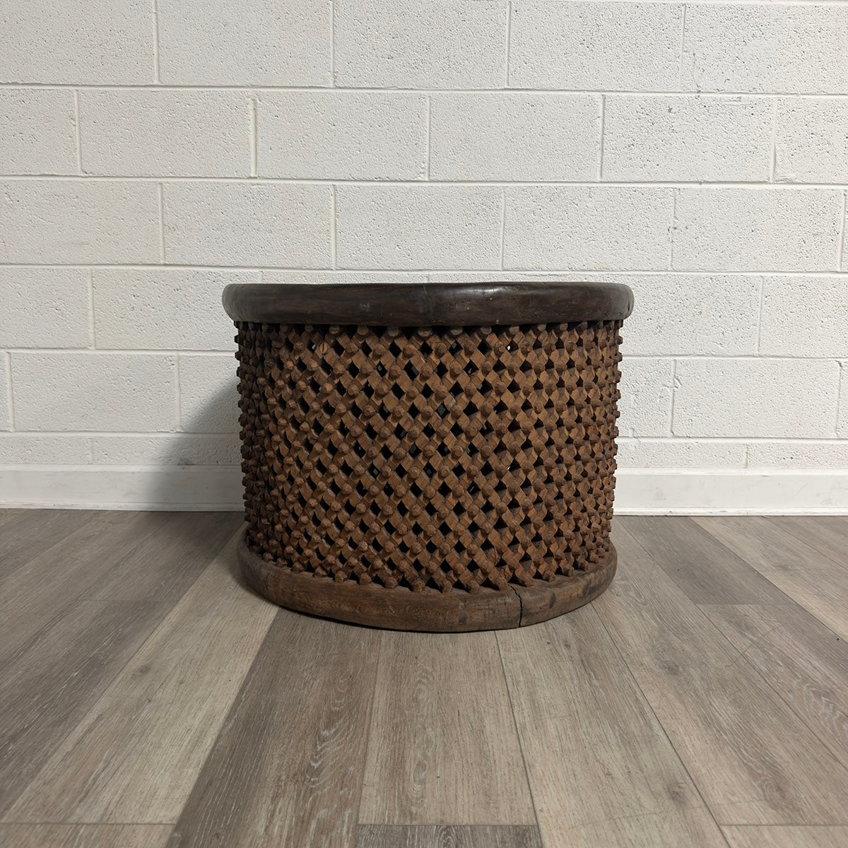 Asian Style Carved Side Table