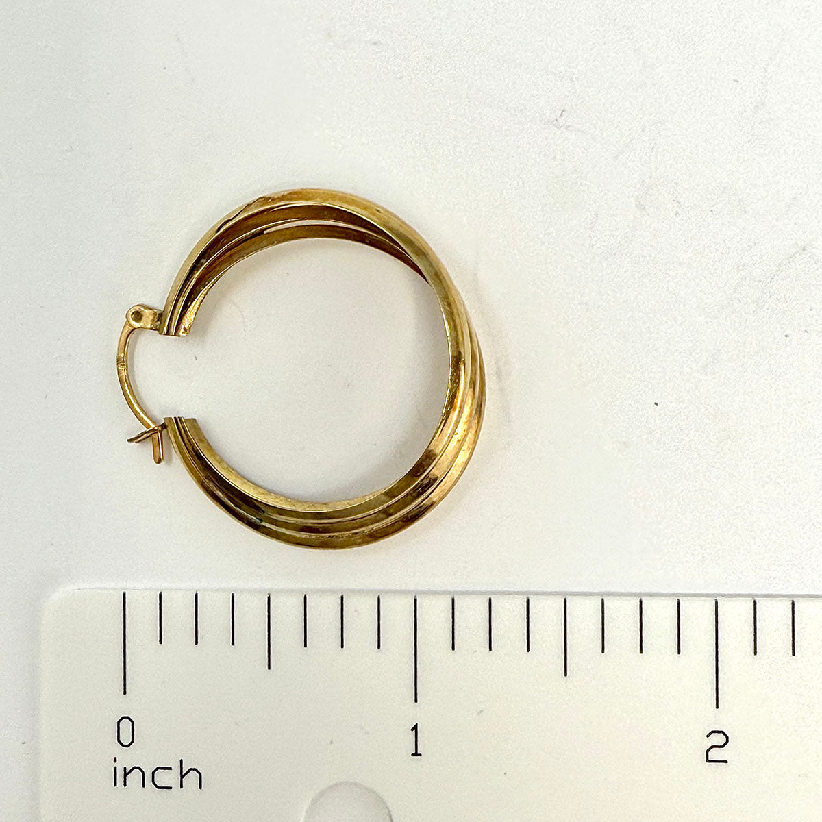 10K Gold Hoop Earrings