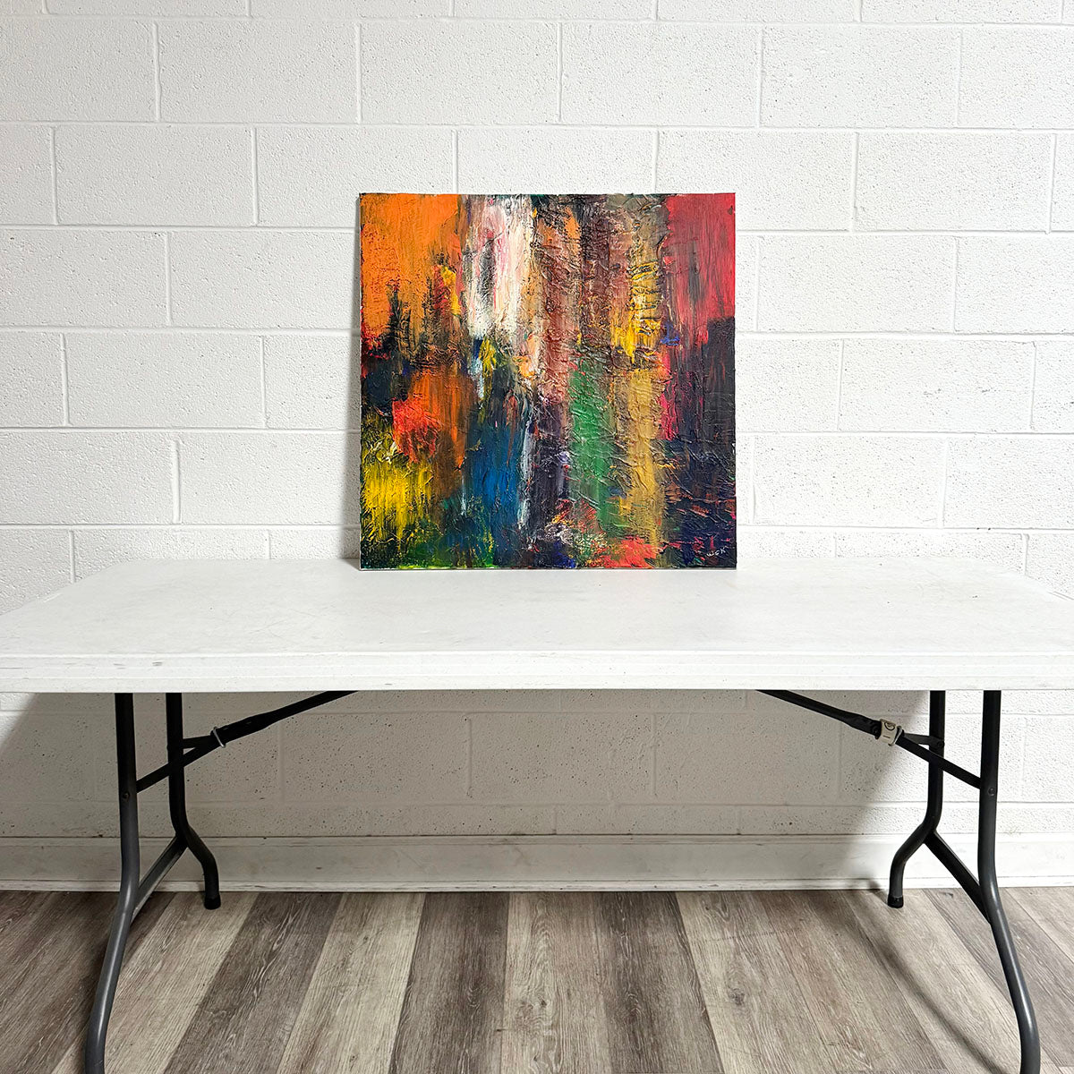 "Abstract I", Signed