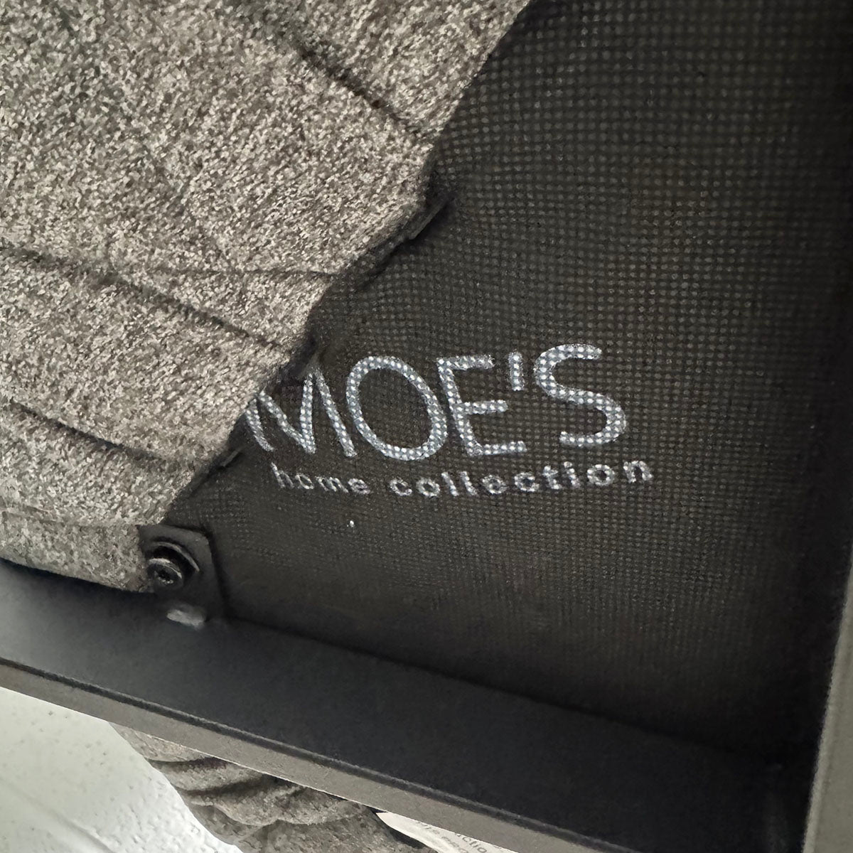 Gray Upholstered Accent Chair
