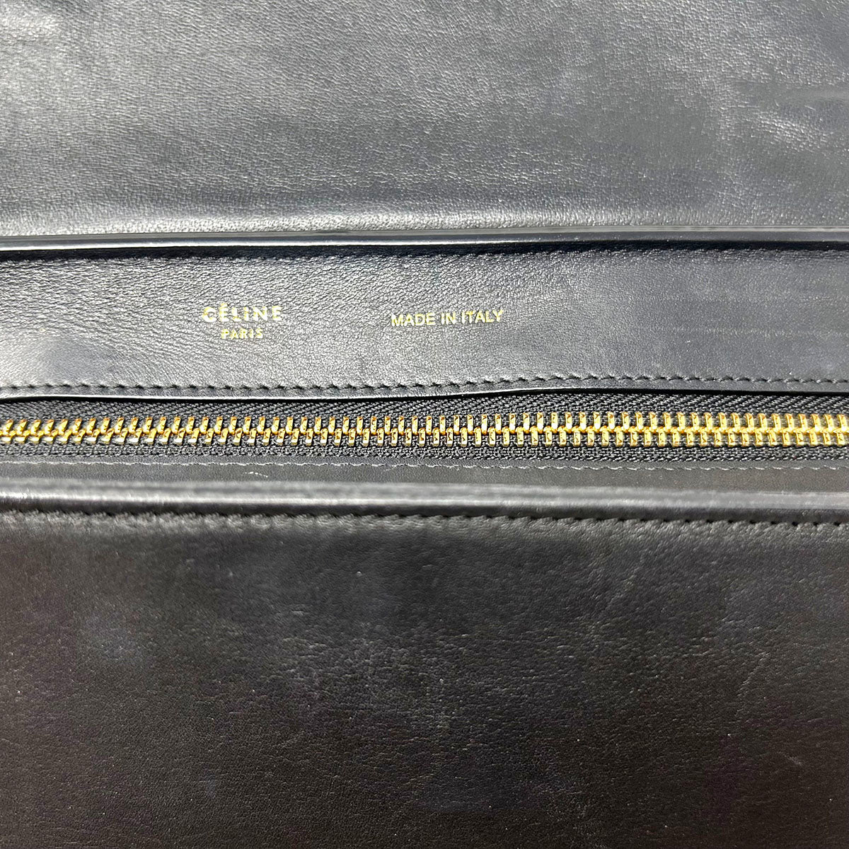Celine Medium Leather Trapeze Bag