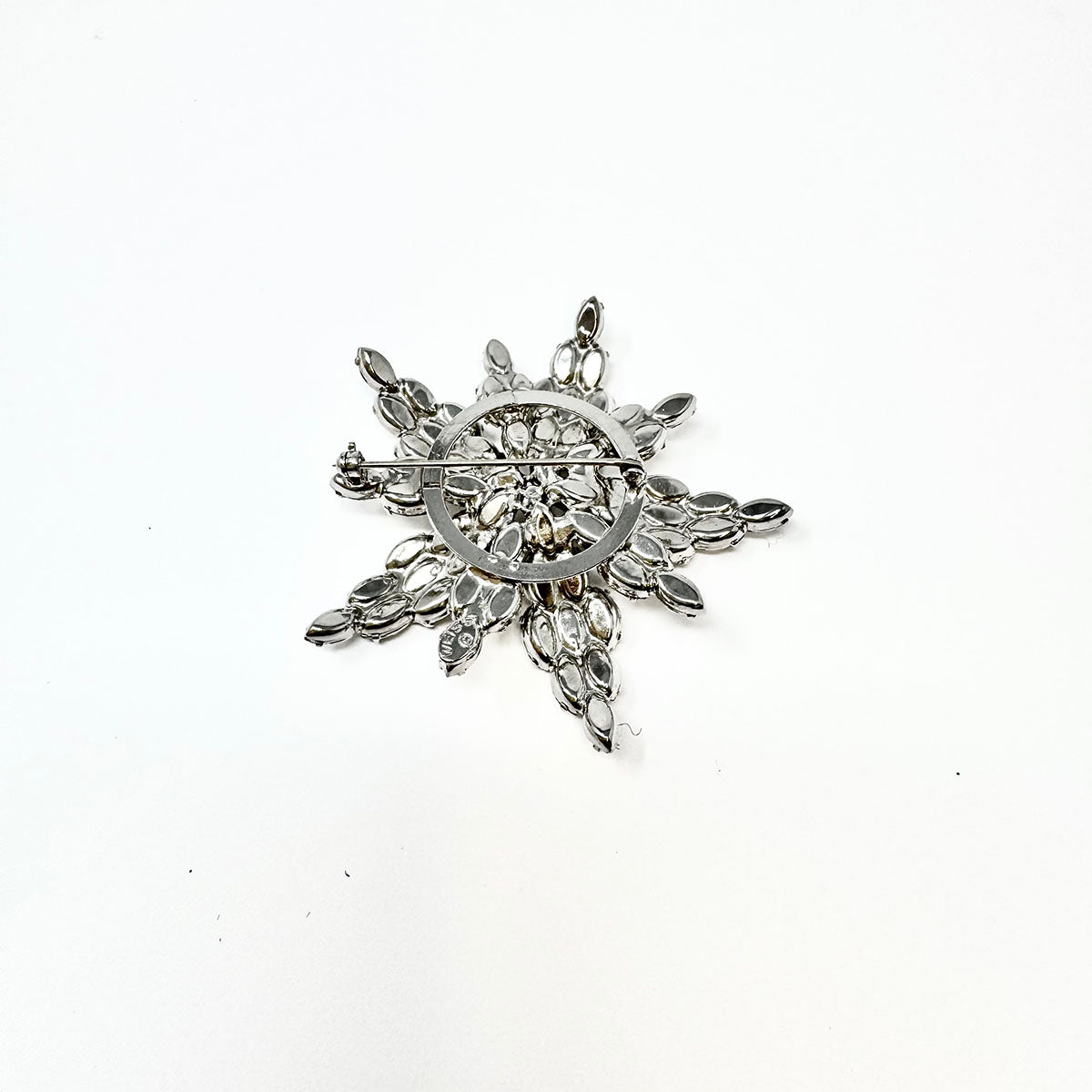 Weiss Crystal Star Brooch Pin