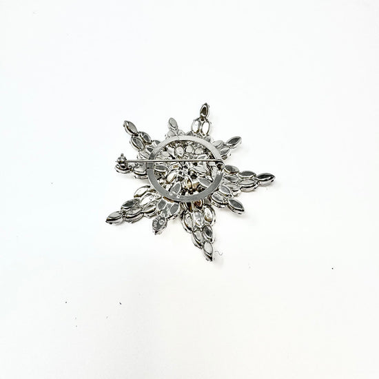 Weiss Crystal Star Brooch Pin