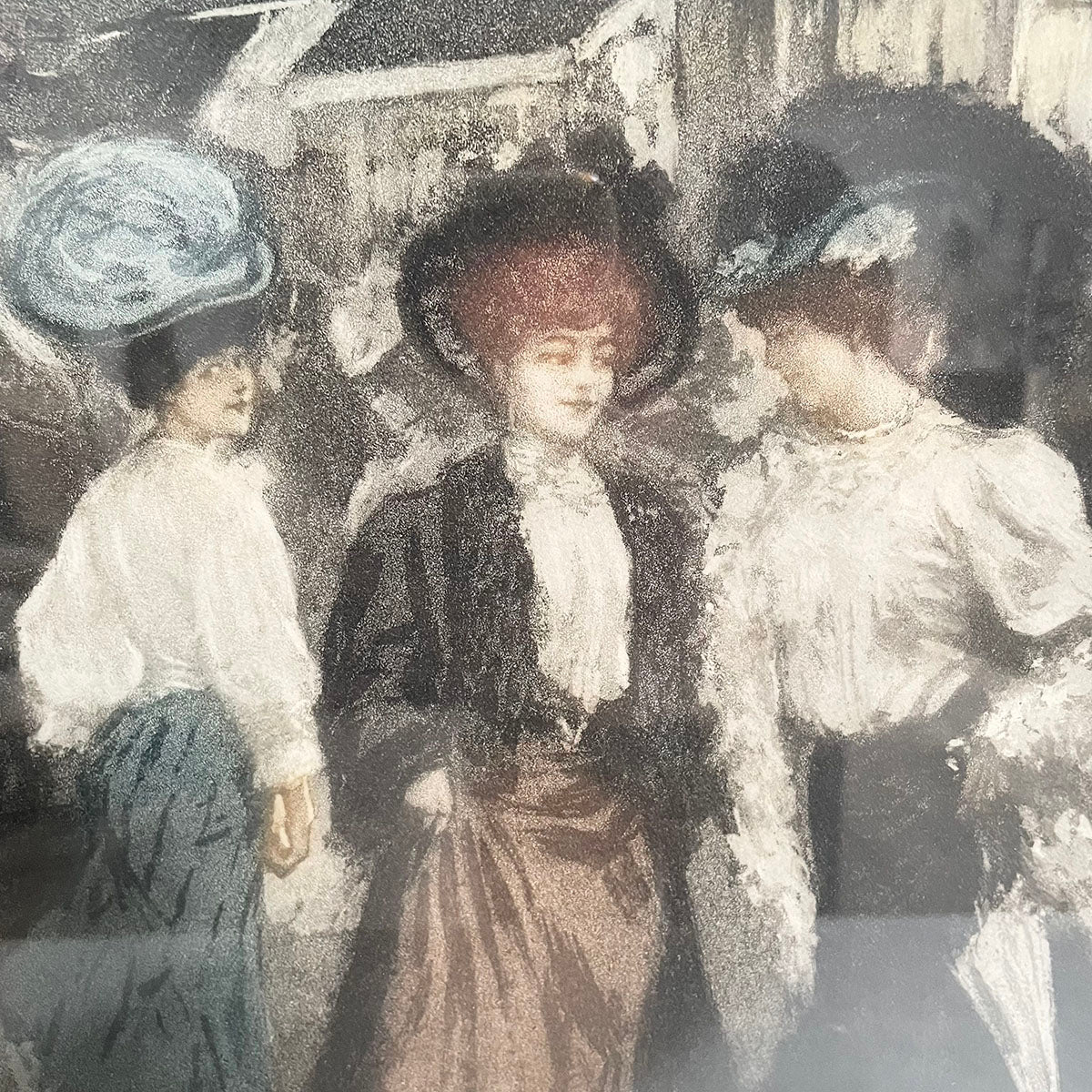 "Le Manege" Aquatint C 1905