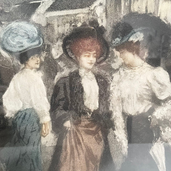 "Le Manege" Aquatint C 1905