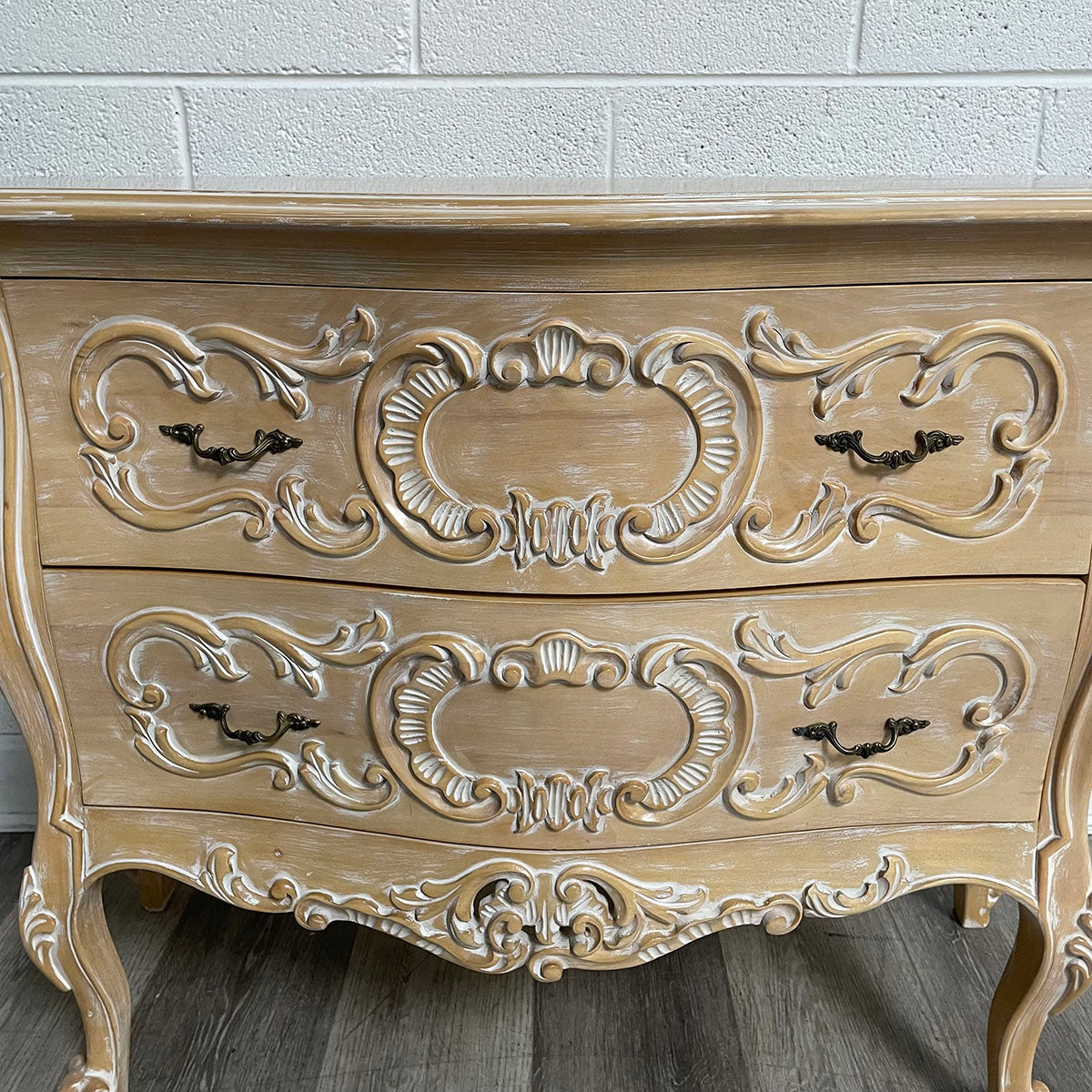 Ornate Two-Drawer Dresser