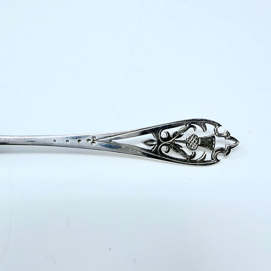 Antique Sterling Silver Demitasse Spoons Set of 6