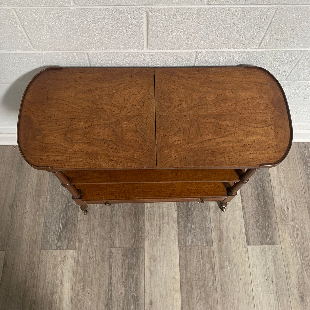 Wooden Bar Cart