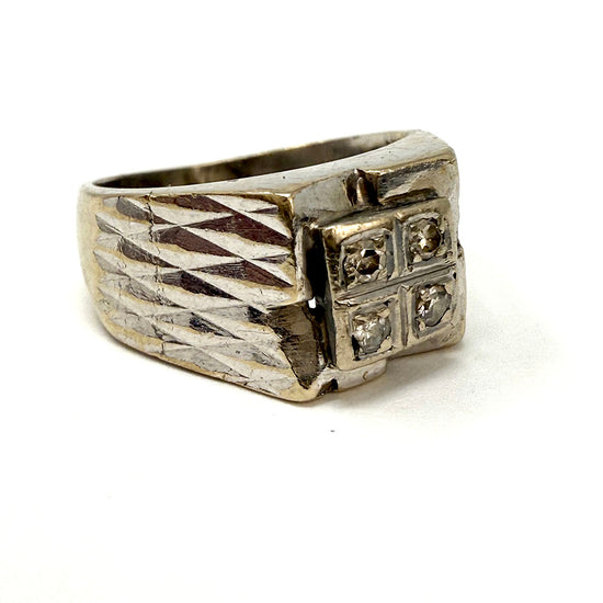 14K Diamond Ring