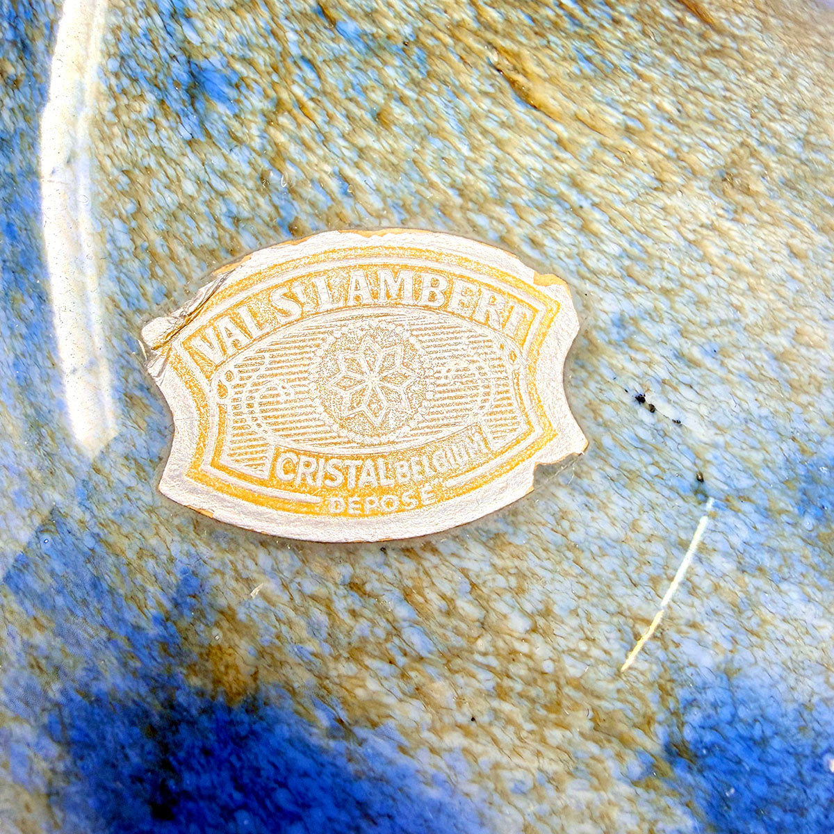 Large Round Glass Vase