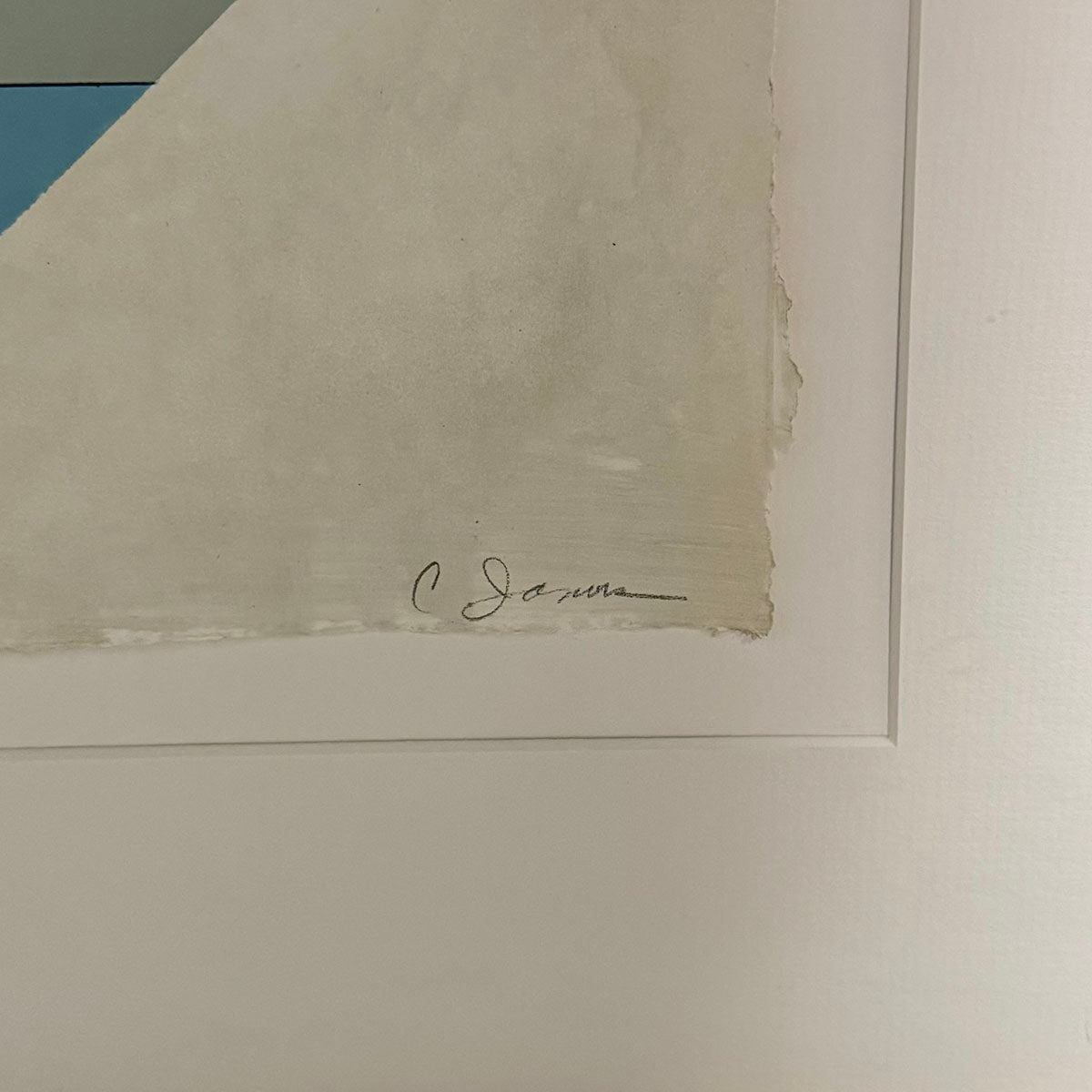 Abstract Geometric Mixed Media Signed