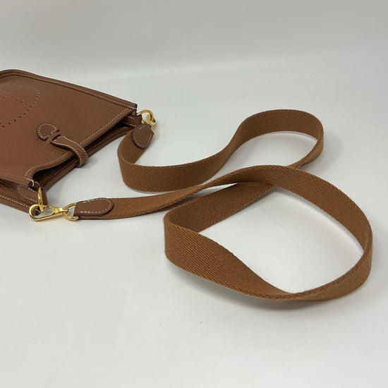 Hermes 2022 Togo Evelyne TPM 16 Crossbody