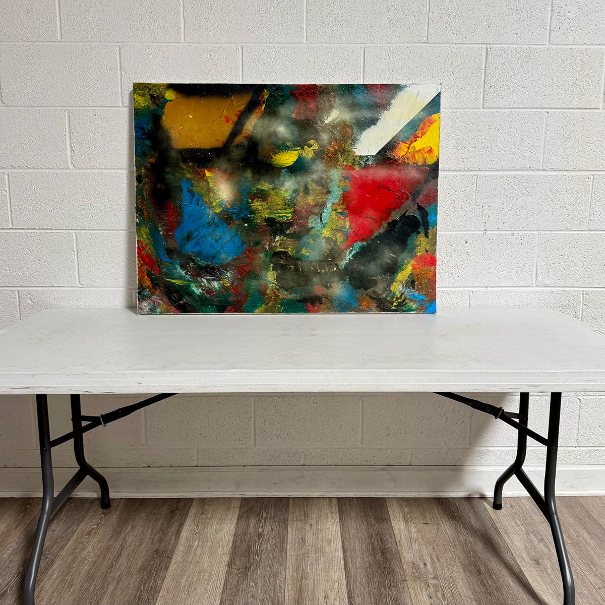 Abstract III Painting signed