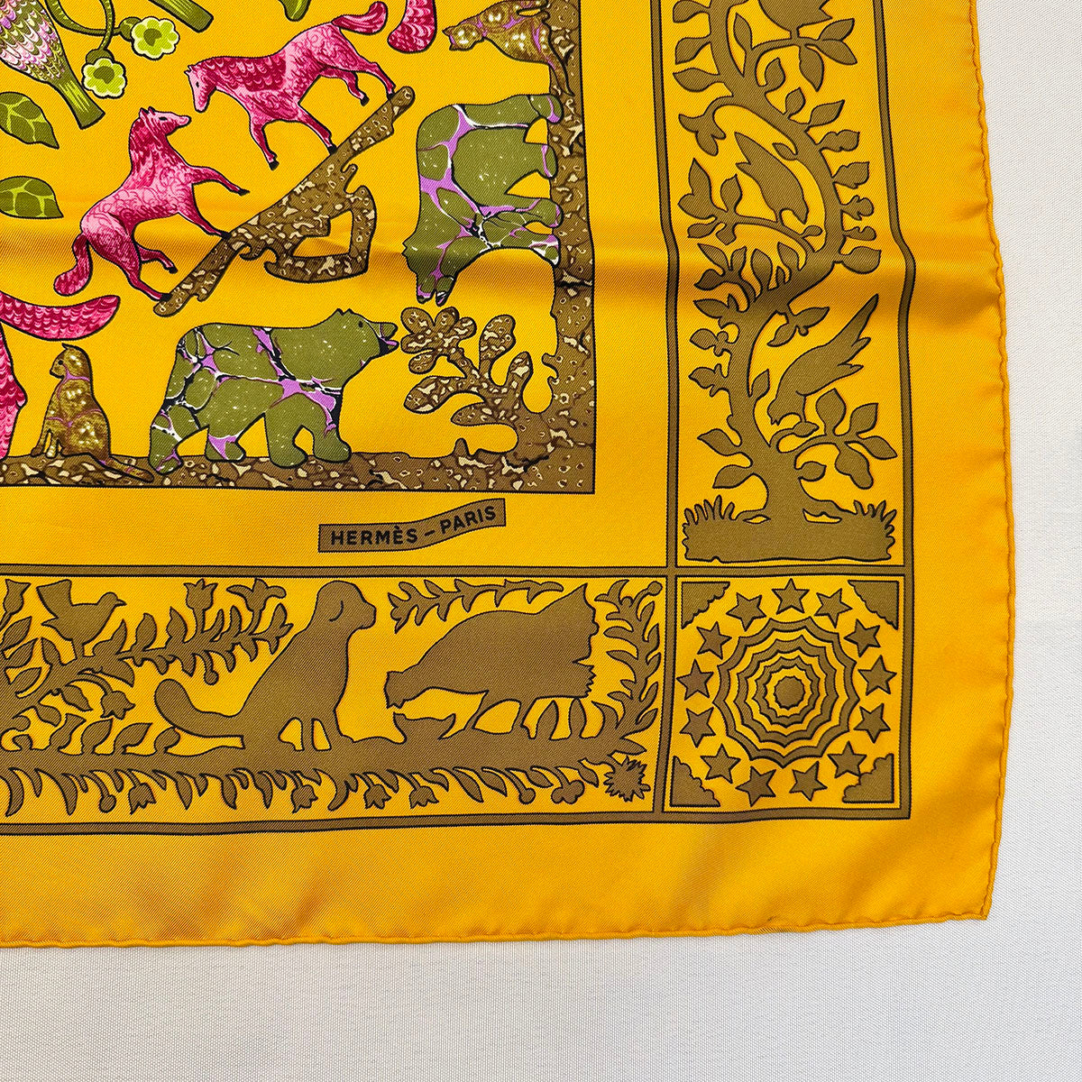 Hermes "Early America" Scarf