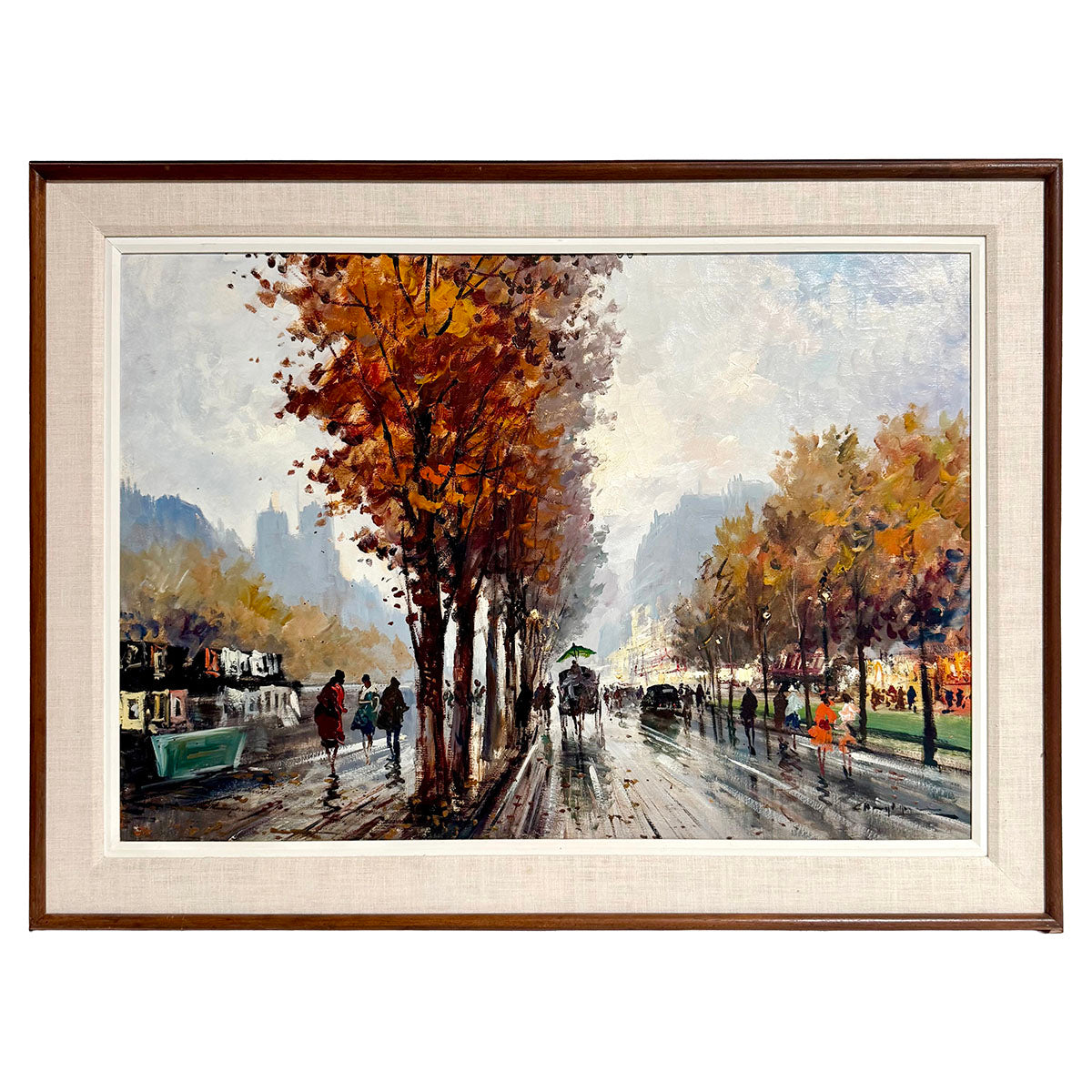 "Along the Seine" Signed