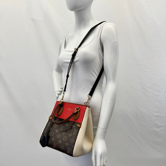 Louis Vuitton Fold  Tote Monogram and Leather PM