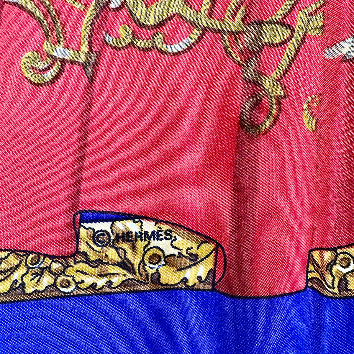 Hermes "Souvenirs de Paris" Scarf