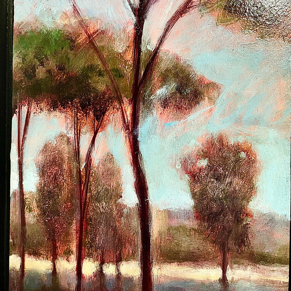 "Paradise Lost V" Oil on Panel  1992